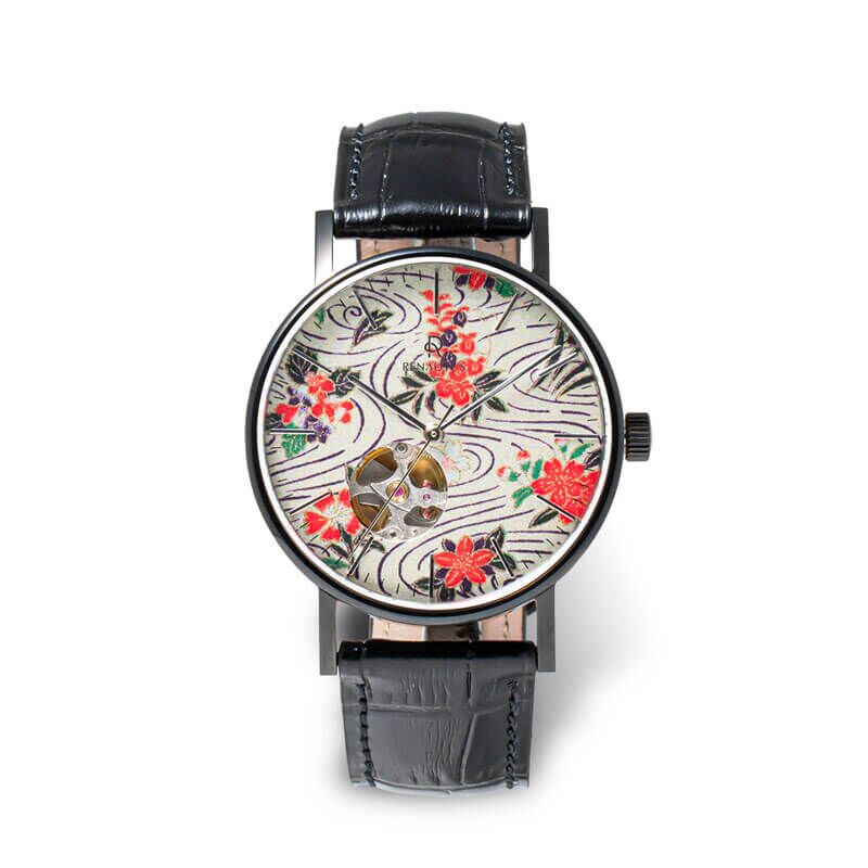 古都『奈良』の和と機械式腕時計を融合 『和 ～mechanical watch