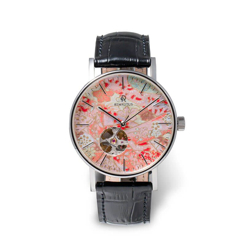 古都『奈良』の和と機械式腕時計を融合 『和 ～mechanical watch